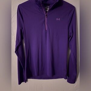 Under Armour Purple Quarter zip